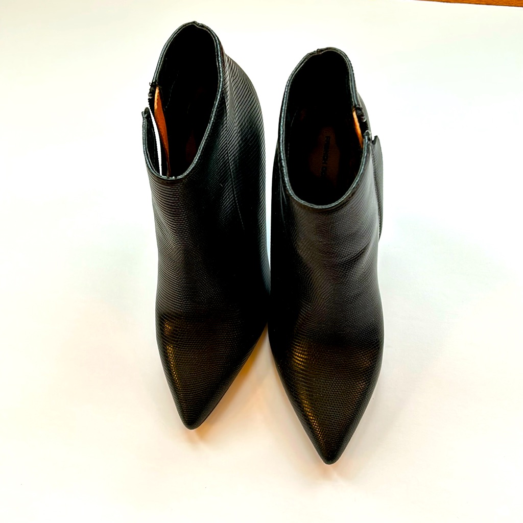French Connectionn Vegan Leather Ankle Boots Size 7